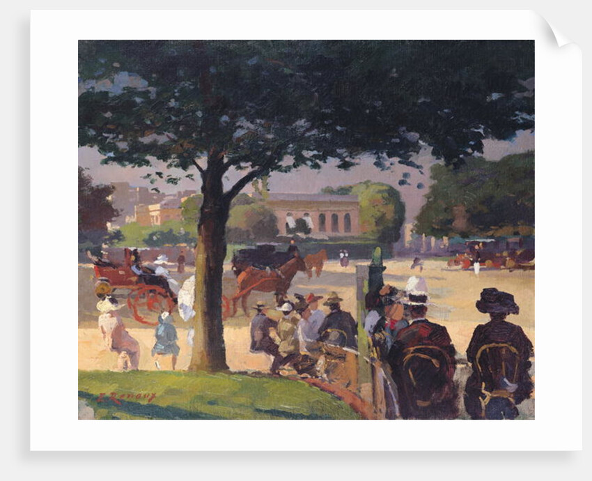 The Palais Rose, Paris by Jules Ernest Renoux