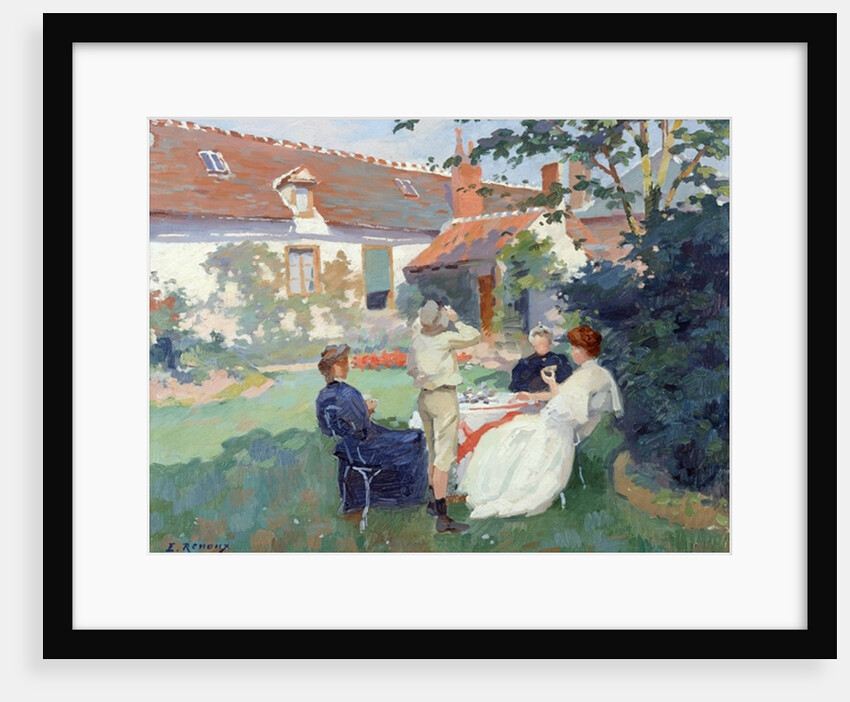 Teatime by Jules Ernest Renoux