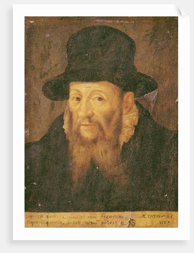 Jacques Cujas aged 65 by Augustin II Quesnel