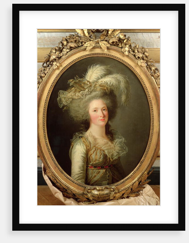 Elisabeth of France called Madame Elisabeth, 1788 by Adelaide Labille-Guiard
