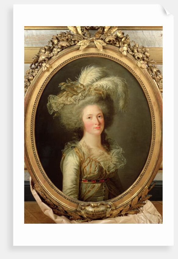 Elisabeth of France called Madame Elisabeth, 1788 by Adelaide Labille-Guiard