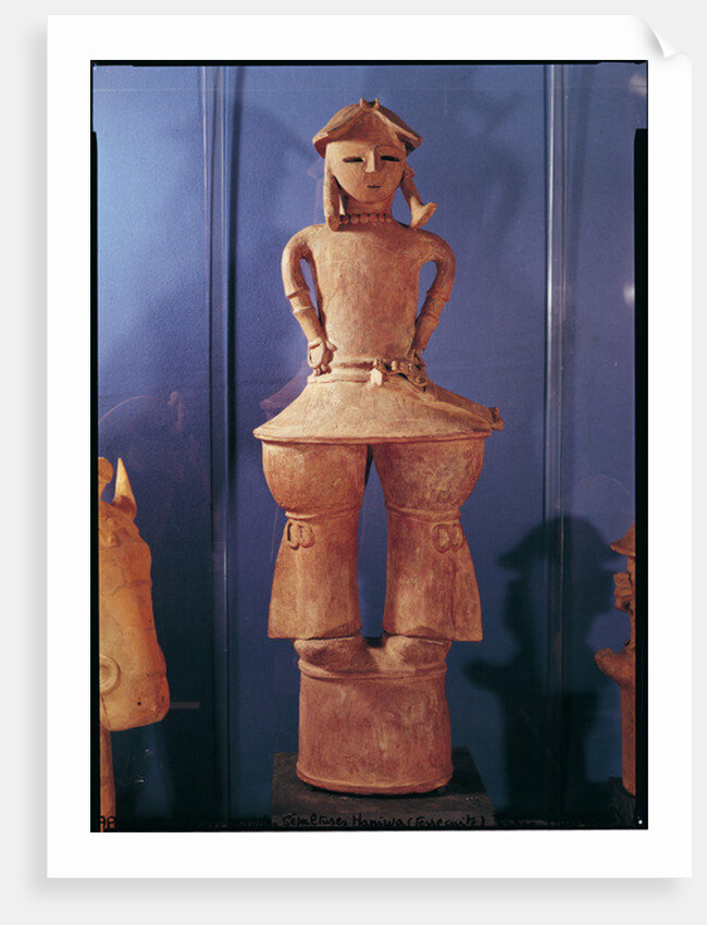 Haniwa figure, 250-550 by School Japanese