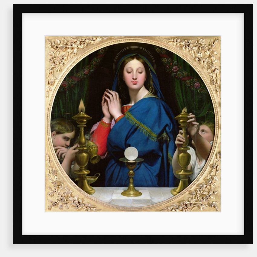 The Virgin of the Host, 1854 by Jean Auguste Dominique Ingres