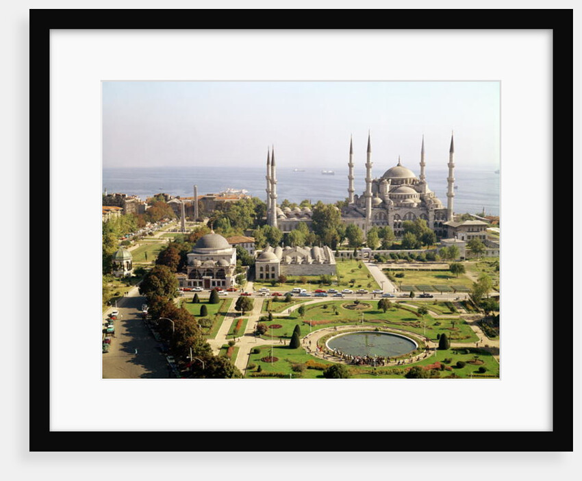 View of the Sultan Ahmet Camii built 1609-16 by Mehmet Aga