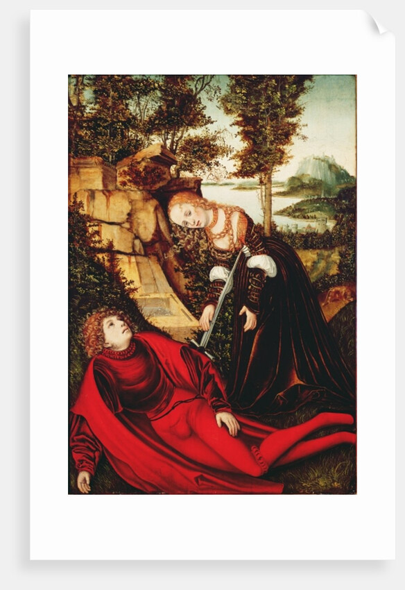 Pyramus and Thisbe by Lucas the Elder Cranach