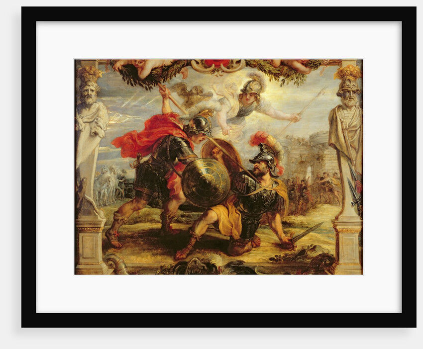 Achilles Defeating Hector, 1630-32 by Peter Paul Rubens