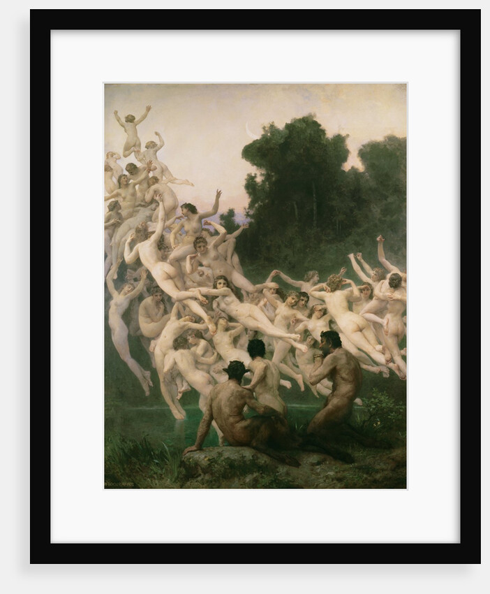 The Oreads, 1902 by William-Adolphe Bouguereau