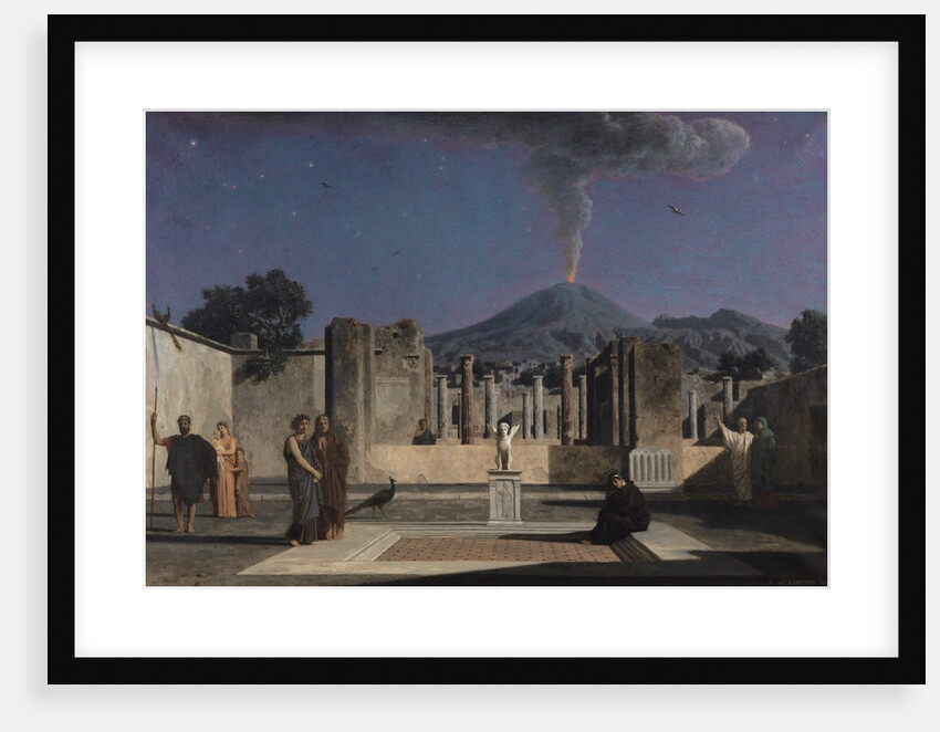 Ruins of Pompeii, 1866 by Paul Alfred de Curzon