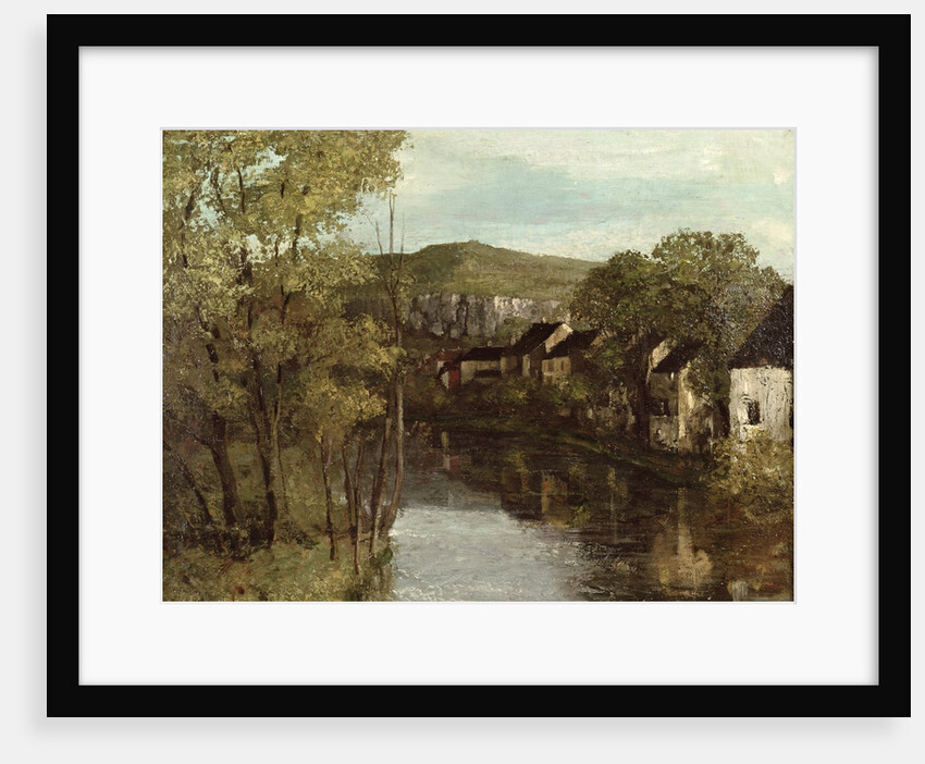 The Reflection of Ornans, c.1872 by Gustave Courbet