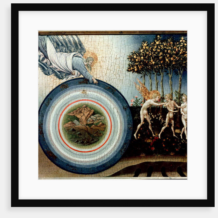 The Creation of the World and the Expulsion from Paradise, 1445 by Giovanni di Paolo di Grazia
