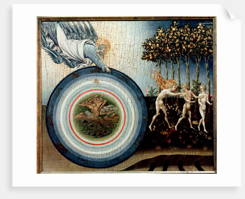 The Creation of the World and the Expulsion from Paradise, 1445 by Giovanni di Paolo di Grazia