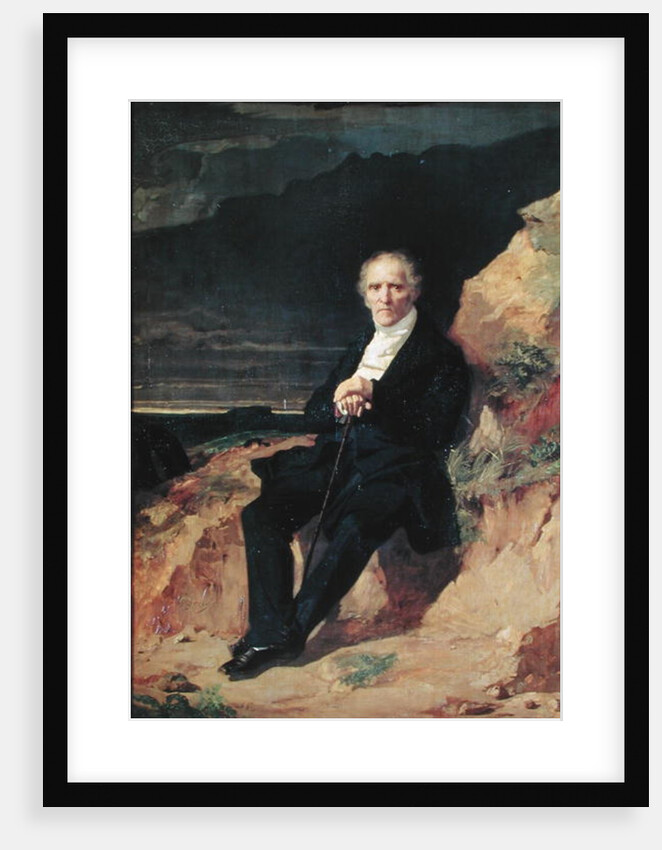 Portrait of Charles Fourier by Jean Francois Gigoux
