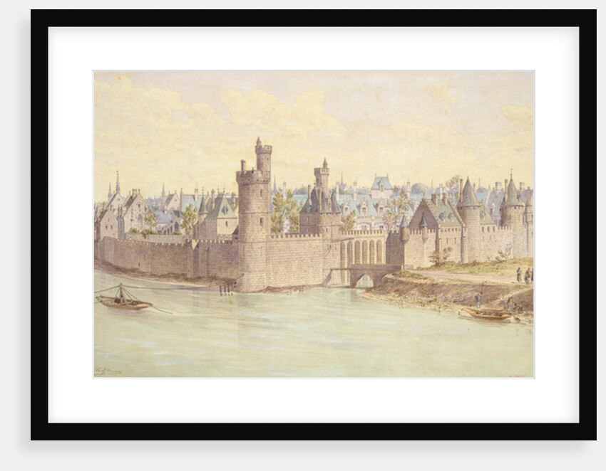 The Tour de Nesles by Theodor Josef Hubert Hoffbauer