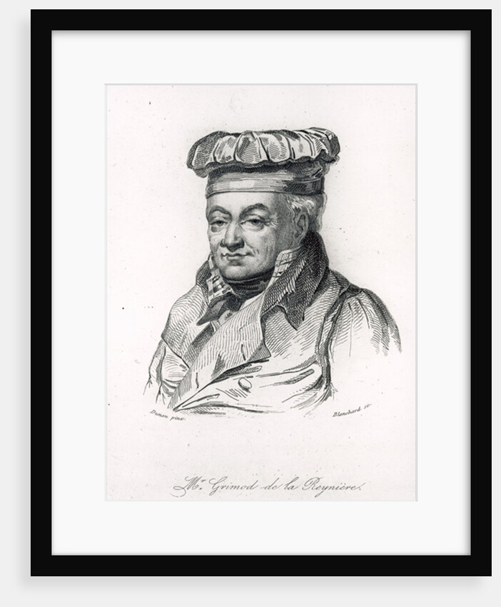 Alexandre Grimod de la Reyniere by Etienne Dunan