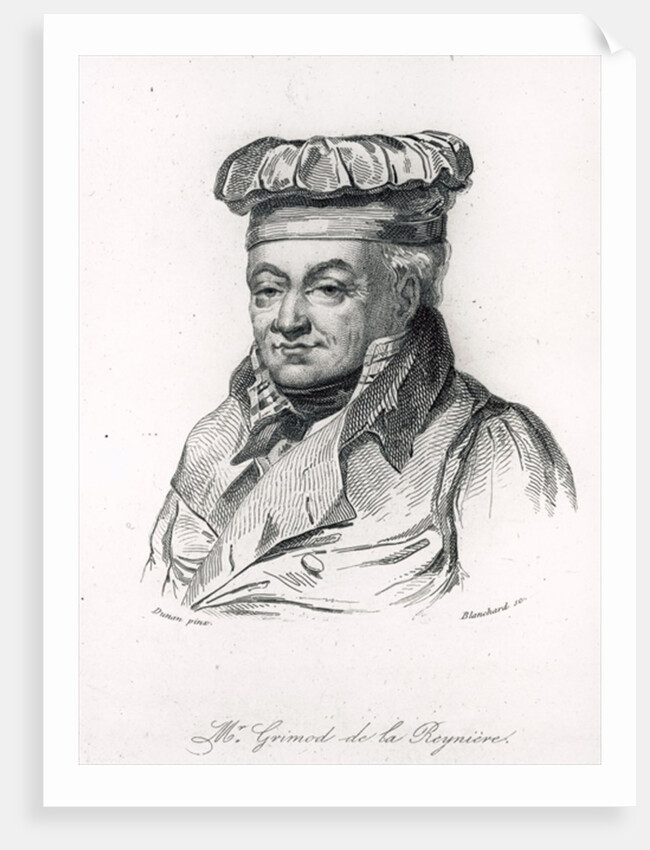 Alexandre Grimod de la Reyniere by Etienne Dunan