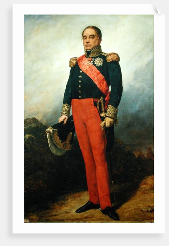 Georges Mouton Count of Lobau, 1835 by Charles-Philippe Lariviere