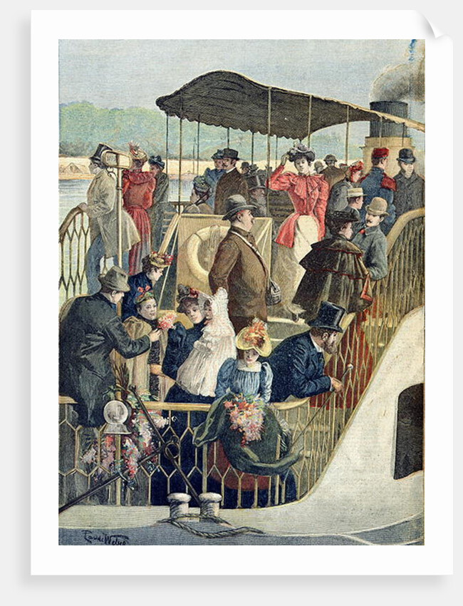 Parisians Returning from the Countryside by French School