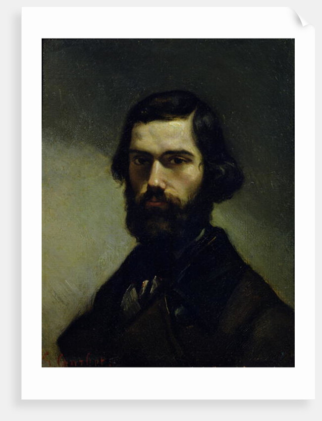 Portrait of Jules Valles c.1861 by Gustave Courbet