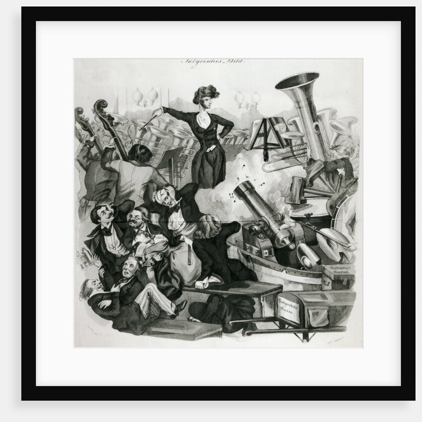 A Concert of Hector Berlioz in 1846 by Andreas Geiger