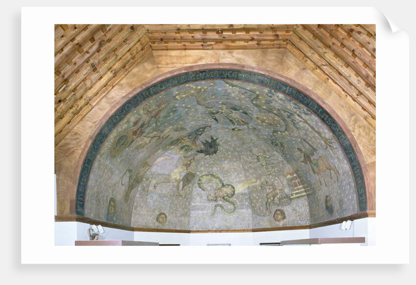 View of the vault depicting the 'Cielo de Salamanca', c.1480-90 by Fernando Gallego
