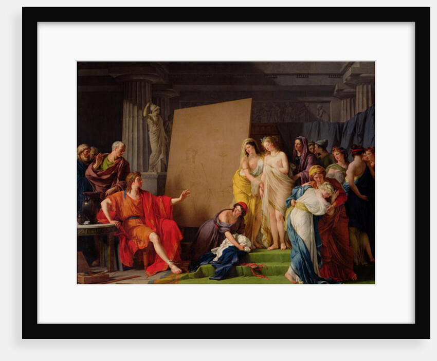 Zeuxis Choosing Models from the Beautiful Women of Croton, 1789 by Francois Andre Vincent