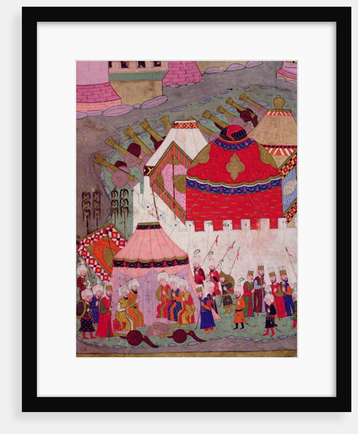 TSM H.1524 Siege of Vienna by Suleyman I the Magnificent, in 1529 by Islamic School