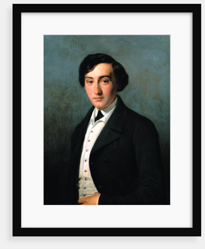 Portrait of Lucien Petipa 1849 by Louise Adelaide Desnos