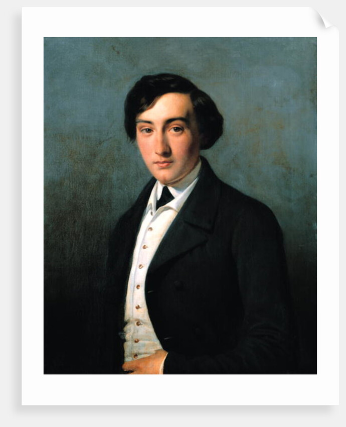 Portrait of Lucien Petipa 1849 by Louise Adelaide Desnos