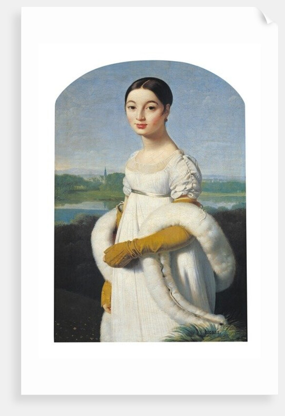Portrait of Mademoiselle Caroline Riviere, 1805 by Jean Auguste Dominique Ingres