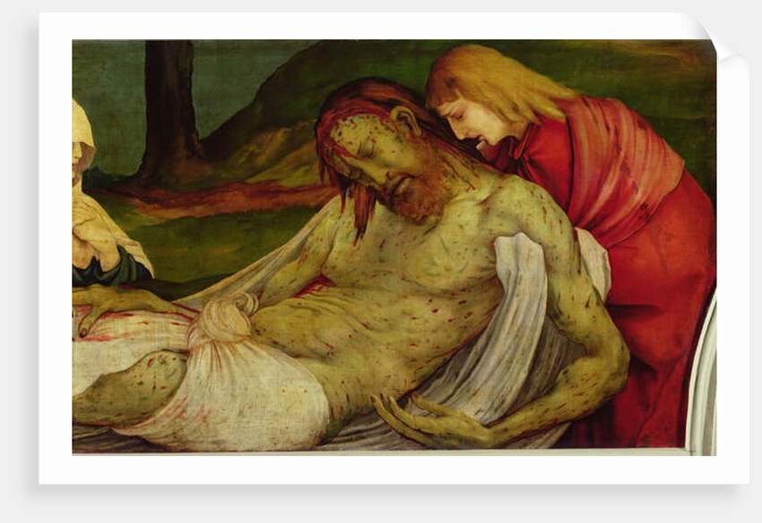 The Entombment from the Isenheim Altarpiece, c.1512-16 by Matthias Grunewald