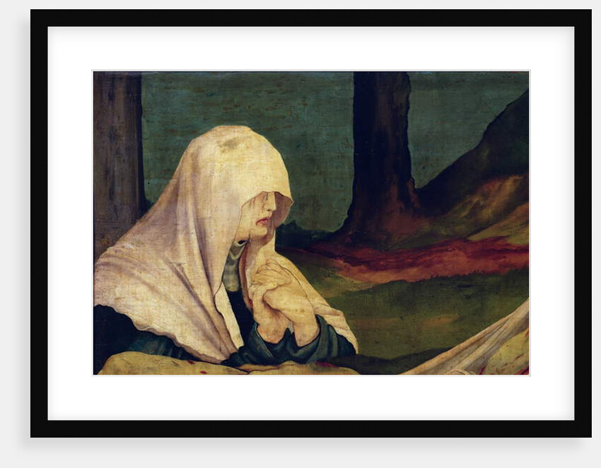 Virgin at the Entombment from the Isenheim Altarpiece, c.1512-16 by Matthias Grunewald