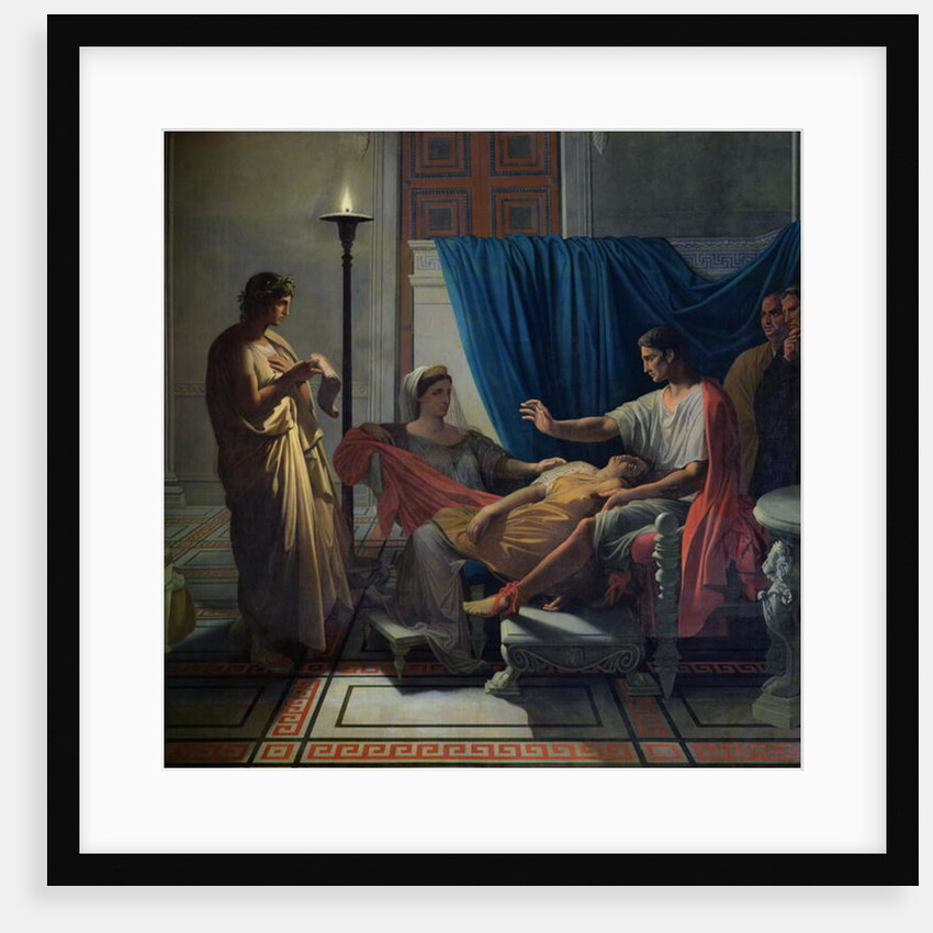 Virgil reading The Aeneid before Augustus, Livia and Octavia, c.1812 by Jean Auguste Dominique Ingres