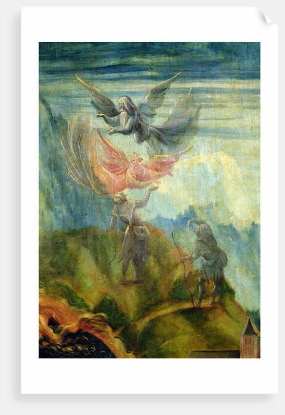 Annunciation to the Shepherds by Matthias Grunewald