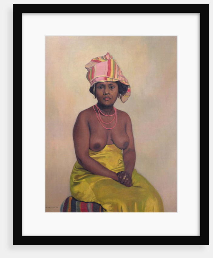 African Woman, 1910 by Felix Edouard Vallotton