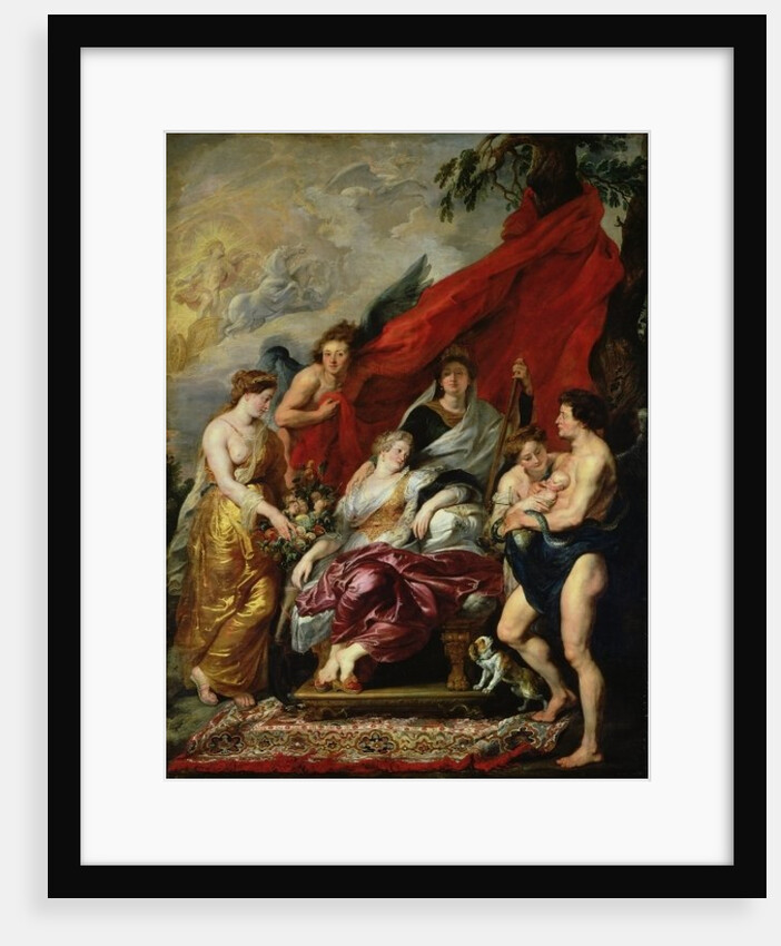 The Birth of Louis XIII at Fontainebleau, 27th September 1601 by Peter Paul Rubens
