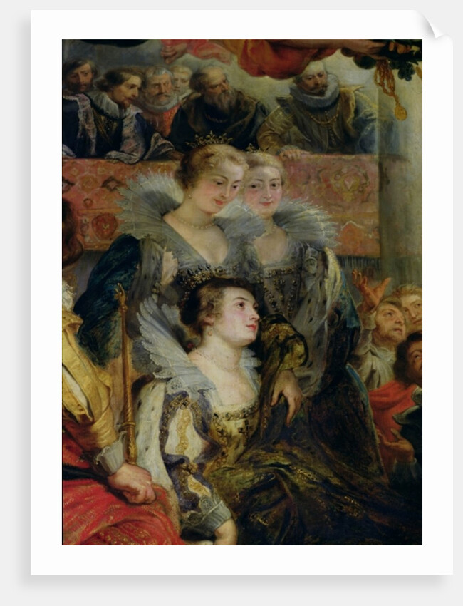 The Medici Cycle: The Coronation of Marie de Medici at St. Denis, 13th May 1610 by Peter Paul Rubens