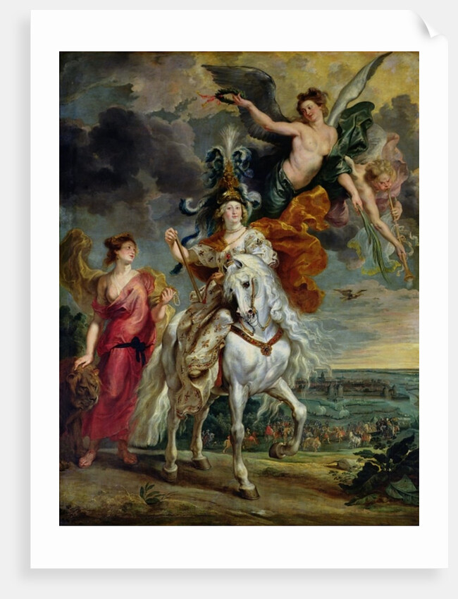 The Medici Cycle: The Triumph of Juliers, 1st September 1610, 1622-25 by Peter Paul Rubens