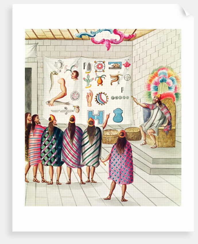 Tome 3 f.118, Teaching the Reading of Manuscripts by Diego Garcia Panes y Avellan