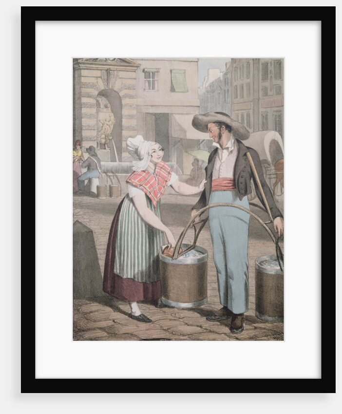 The Water Carrier, 1821 by John James Chalon
