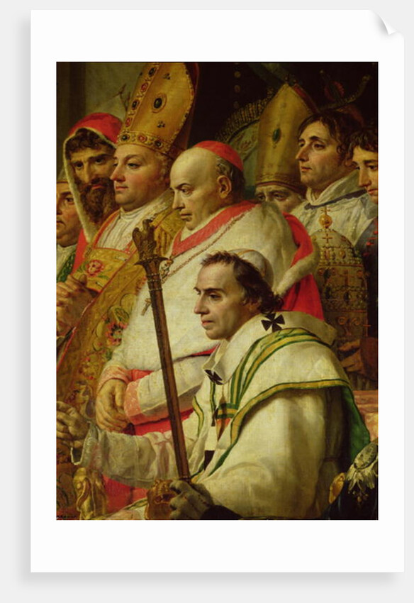The Consecration of the Emperor Napoleon and the Coronation of the Empress Josephine by Pope Pius VII 2nd December 1804, 1807 by Jacques Louis David