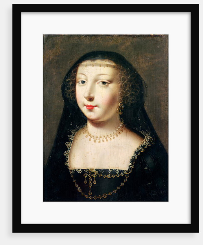 Portrait of Gabrielle d'Estrees by French School