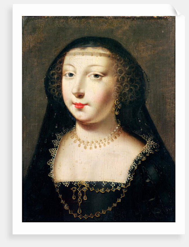 Portrait of Gabrielle d'Estrees by French School