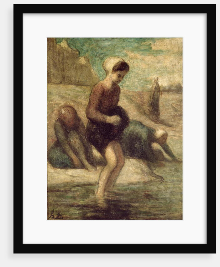 At the Water's Edge, c.1849-53 by Honore Daumier