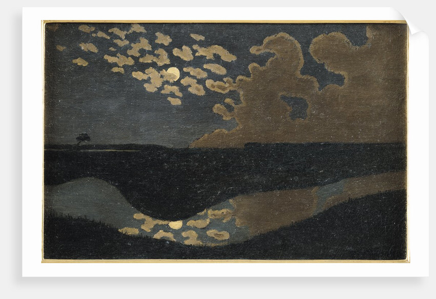 Moonlight, 1894 by Felix Edouard Vallotton
