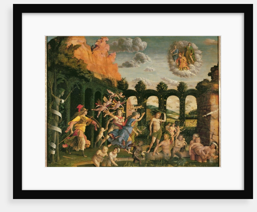 Minerva Chasing the Vices from 'Triumph of the Virtues', 1502 by Andrea Mantegna