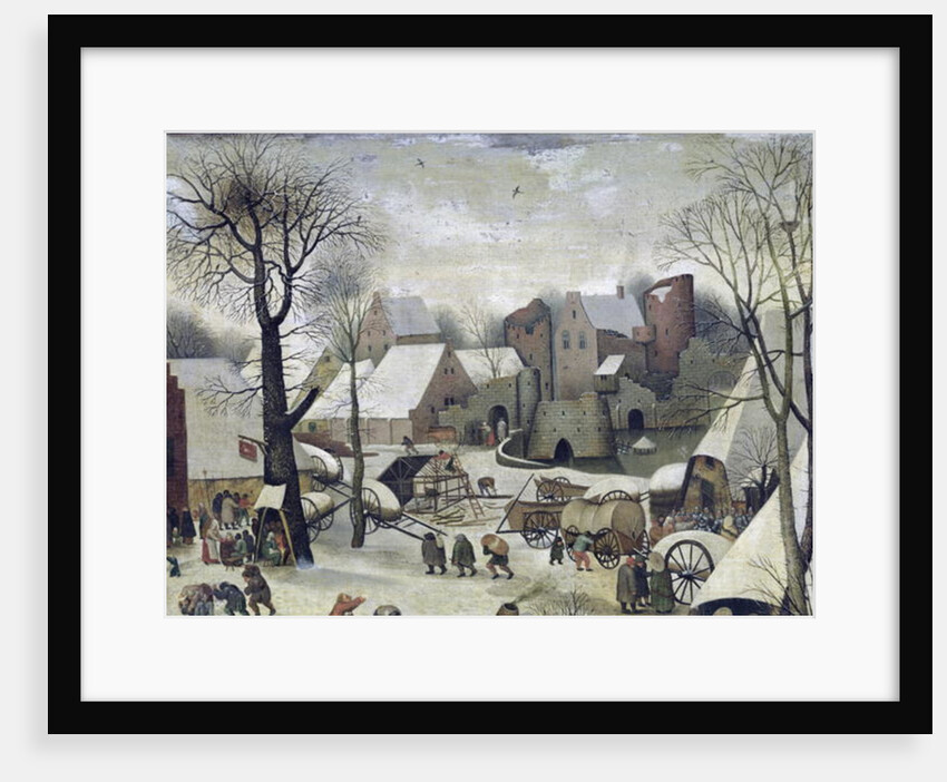 The Census at Bethlehem by Pieter the Elder Bruegel