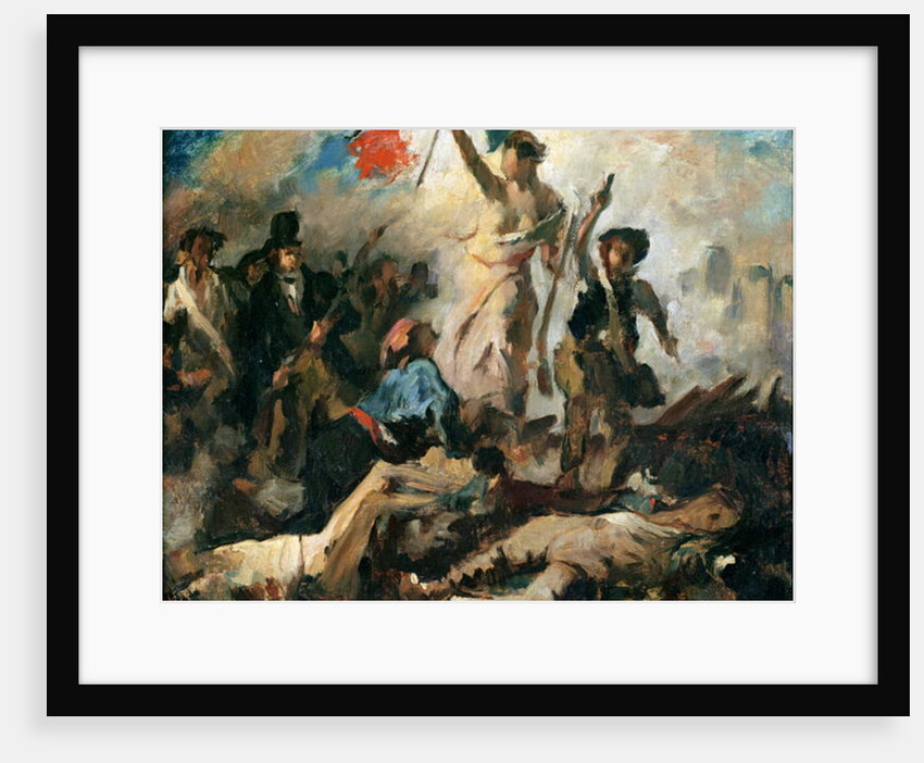 Study for Liberty Leading the People by Ferdinand Victor Eugene Delacroix