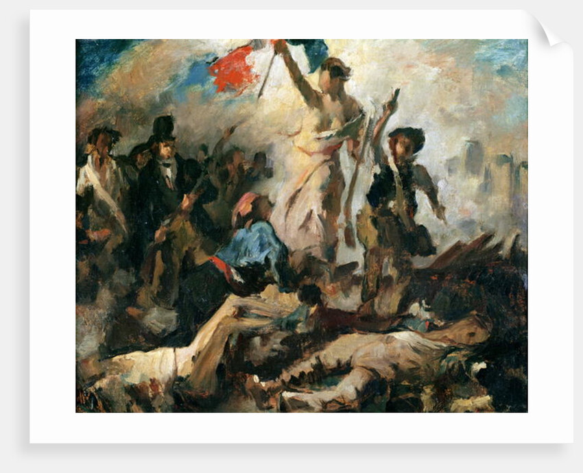 Study for Liberty Leading the People by Ferdinand Victor Eugene Delacroix