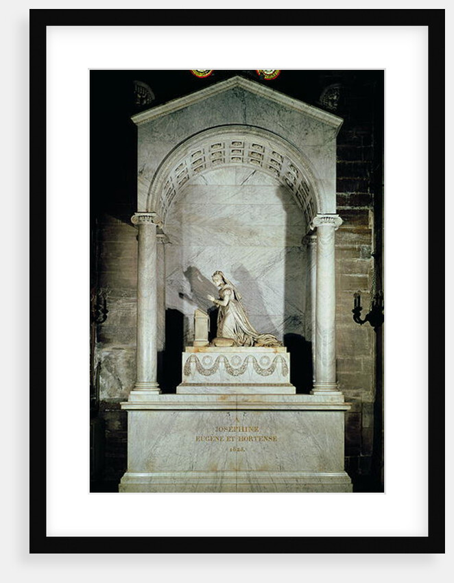 Tomb of Empress Josephine 1825 by Pierre Cartellier