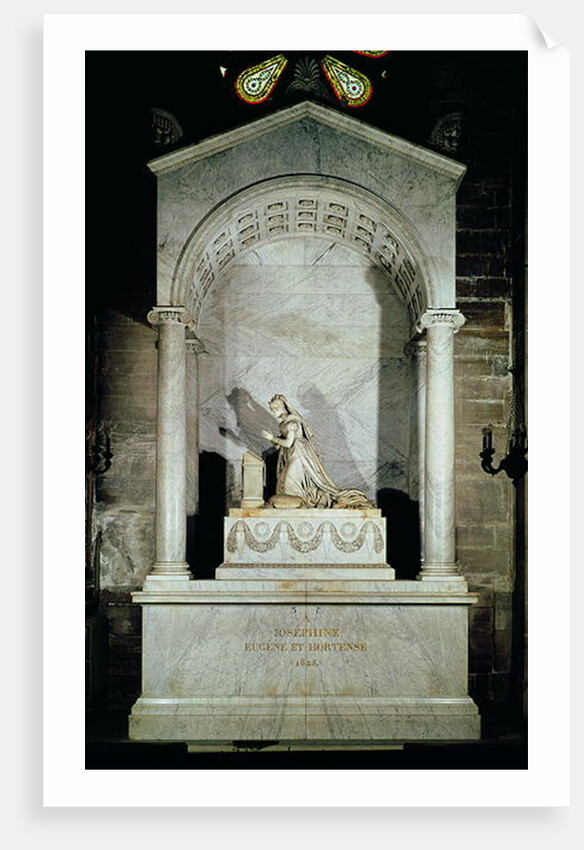 Tomb of Empress Josephine 1825 by Pierre Cartellier